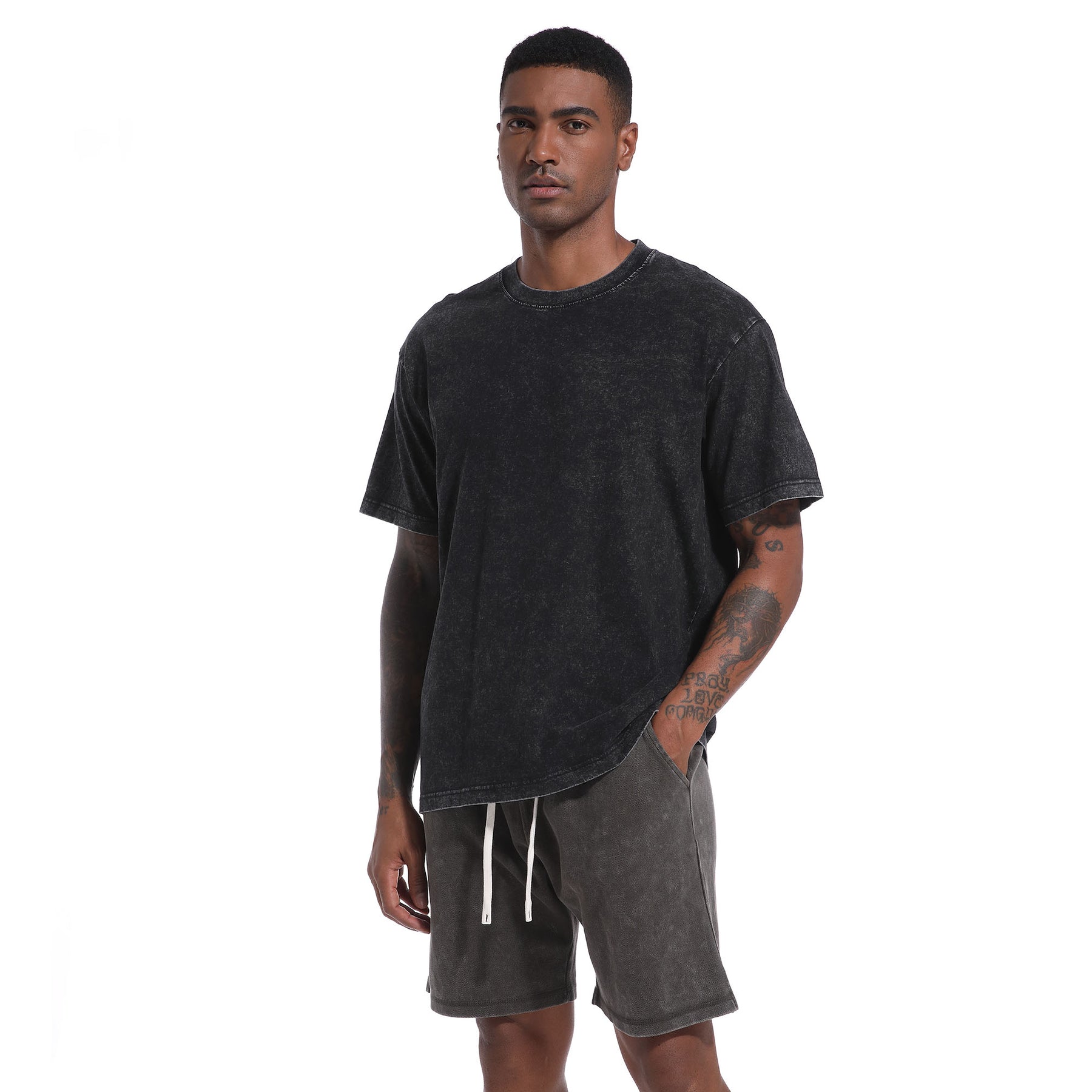 230GSM Heavy Loose Fit Washed T-Shirt